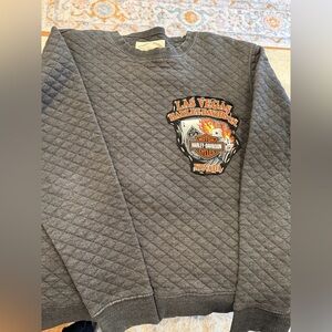 Threads 4 Thought Gray Quilted Sweatshirt